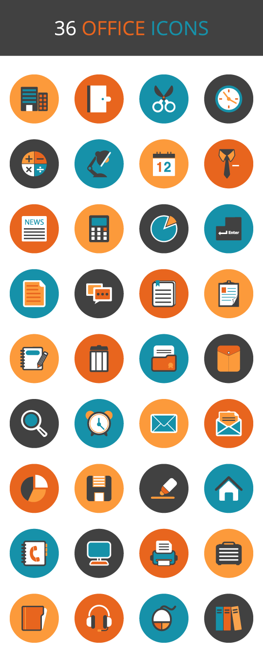 30 Office Icons